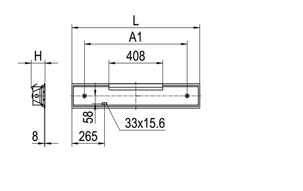 RIDI 850610 850610 Einbauleuchte LED 69W Weiß