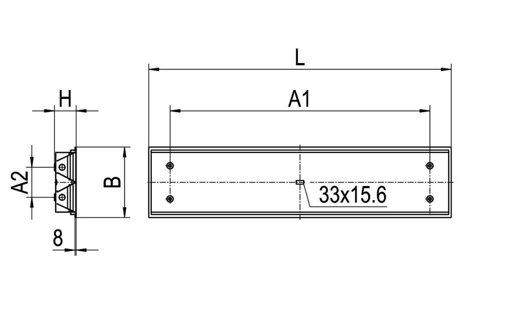 RIDI 860611 860611 Einbauleuchte LED 138W Weiß