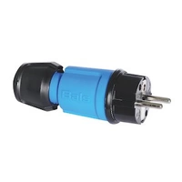 Bals Elektrotechnik 7370 Schutzkontaktstecker 250V Schwarz IP44 Bals Elektrotechnik 7370 Schutzkontaktstecker 250V Schwarz IP44