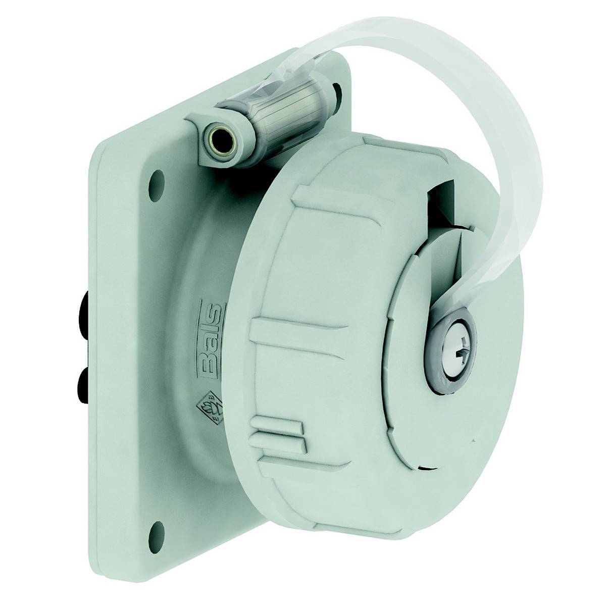 Bals Elektrotechnik 71028 Anbau-Steckdose IP68 Grau