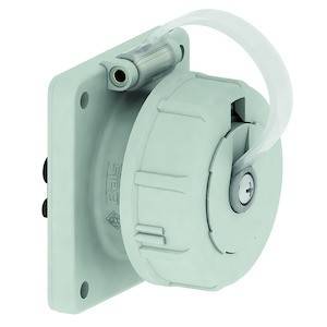 Bals Elektrotechnik 71028 Anbau-Steckdose IP68 Grau