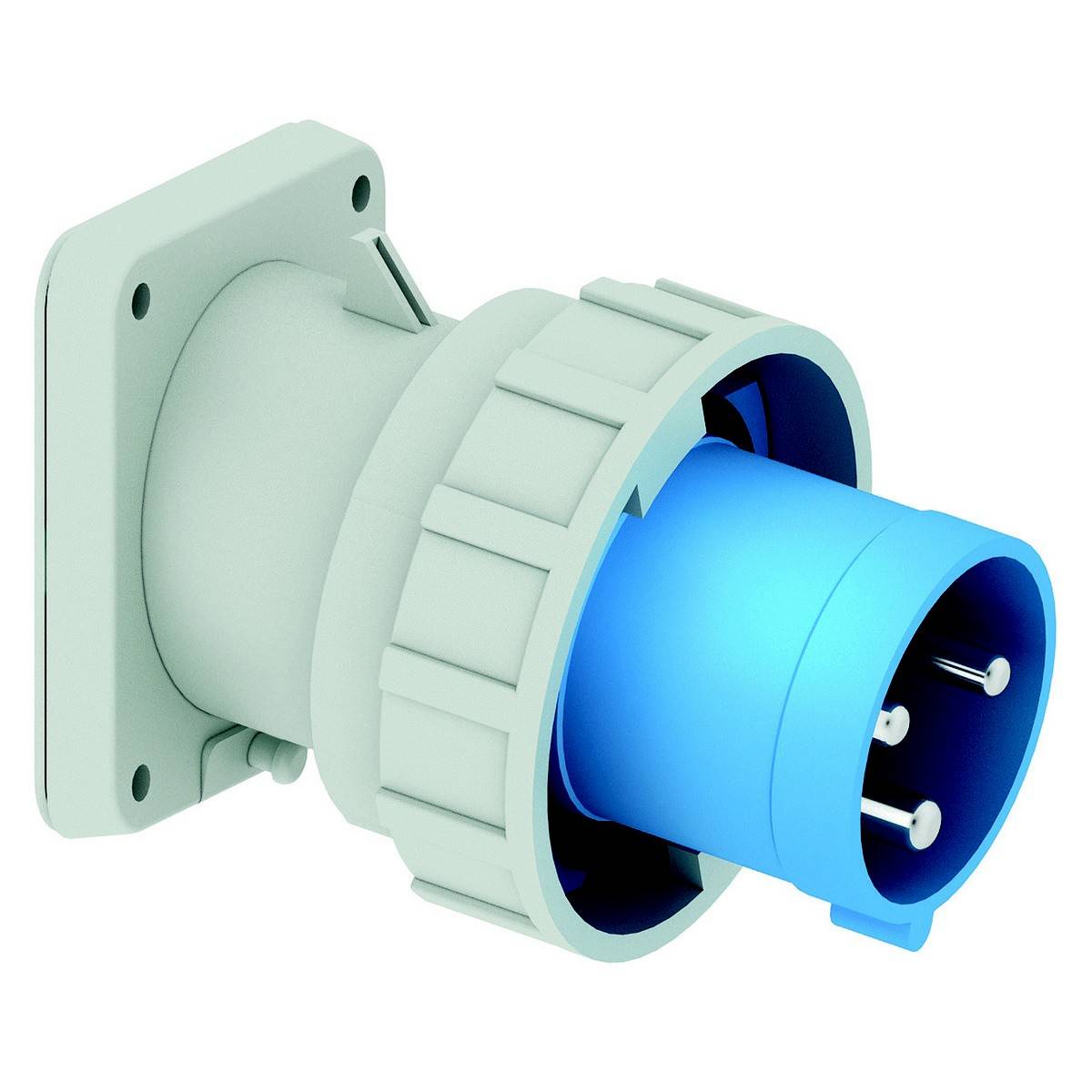 Bals Elektrotechnik 27007 27007 CEE Anbaustecker 63.0A 3polig 230V 1St.