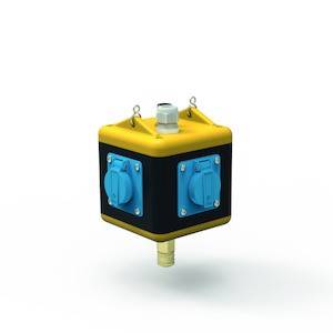 Bals Elektrotechnik 57119 Steckdosenwürfel Schwarz