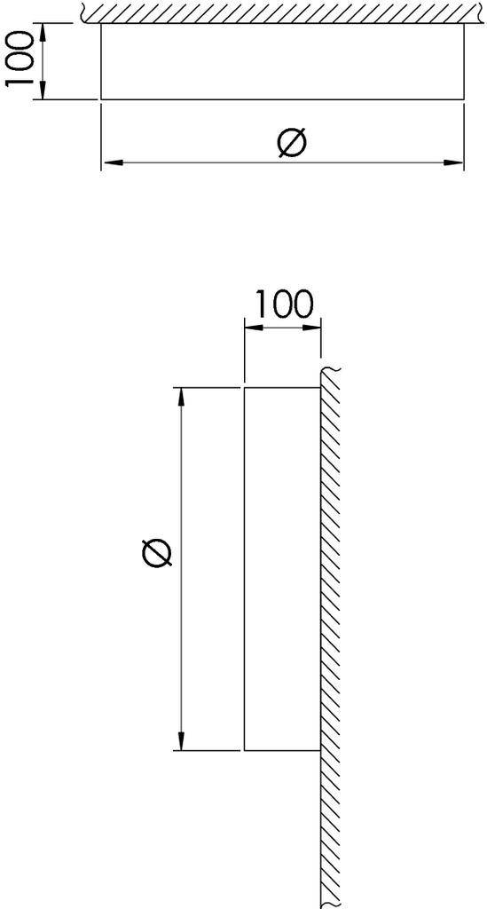 RIDI 0321198BB650 0321198BB650 LED-Einbauleuchte 7W Chrom