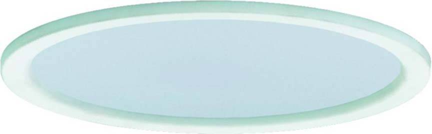 Eine runde Deckenleuchte mit moderner, schlanker Bauweise. Sie gibt ein gleichmäßiges, angenehmes Licht ab.