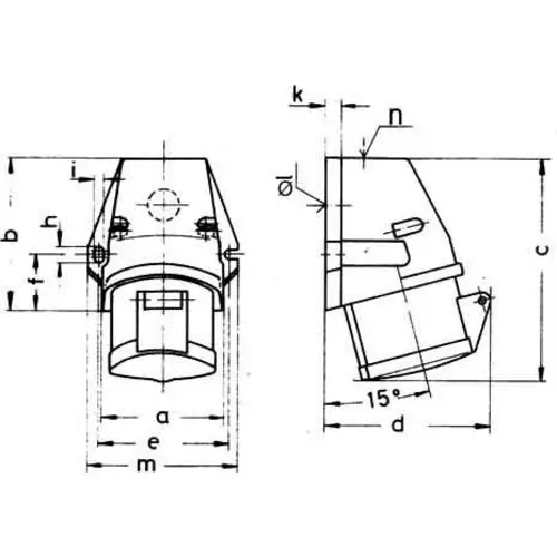 Bals Elektrotechnik 11910 11910 CEE Wandsteckdose 16.0A 4polig 230V 1St. Bals Elektrotechnik 11910 11910 CEE Wandsteckdose 16.0A 4polig 230V 1St.
