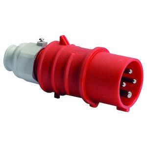 Bals Elektrotechnik 21687 21687 CEE Stecker 16.0A 4polig 400V 1St.