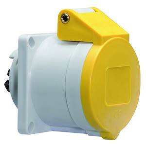 Bals Elektrotechnik 13661 13661 CEE Anbaudose 16.0A 4polig 110V 1St.