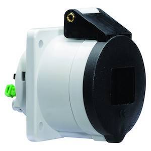 Bals Elektrotechnik 13676 13676 CEE Anbaudose 16.0A 4polig 500V 1St.