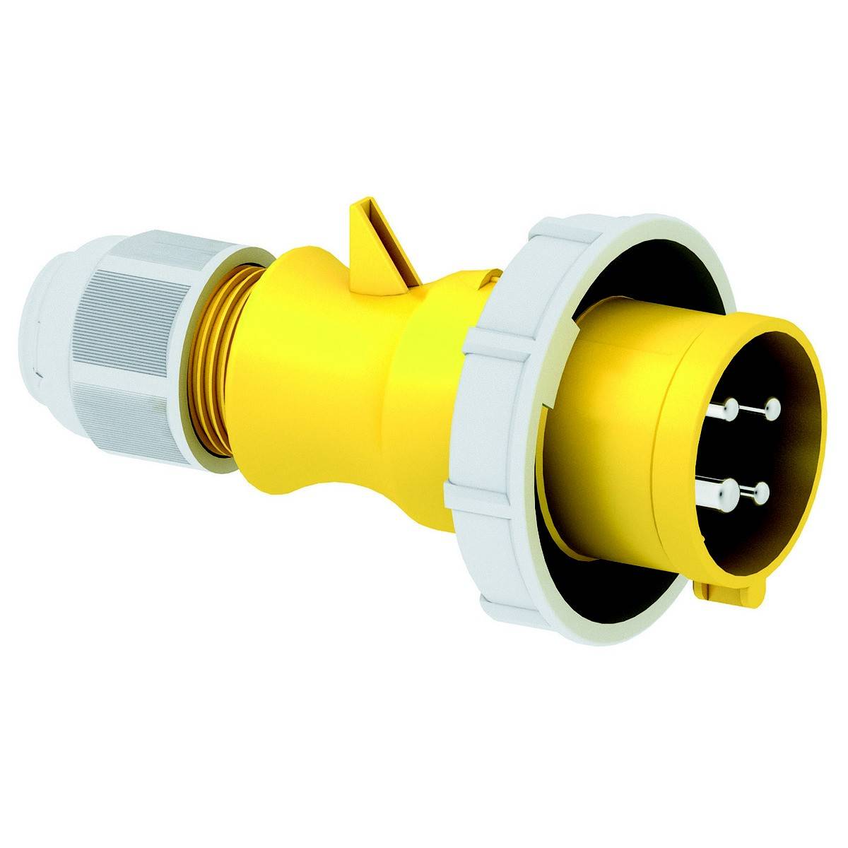 Bals Elektrotechnik 210581 210581 CEE Stecker 16.0A 4polig 110V 1St.