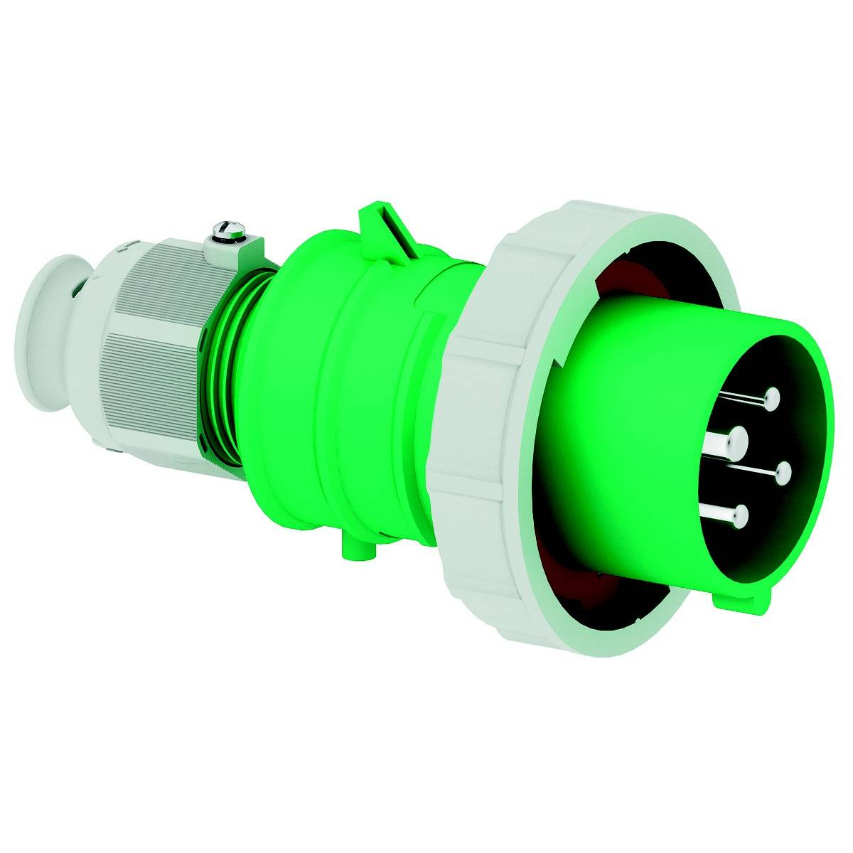 Bals Elektrotechnik 21405 21405 CEE Stecker 16.0A 4polig 500V 1St.