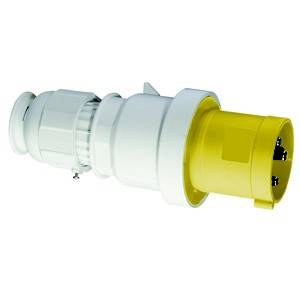 Bals Elektrotechnik 21024 21024 CEE Stecker 63.0A 3polig 110V 1St.