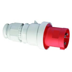 Bals Elektrotechnik 21025 21025 CEE Stecker 63.0A 3polig 400V 1St.