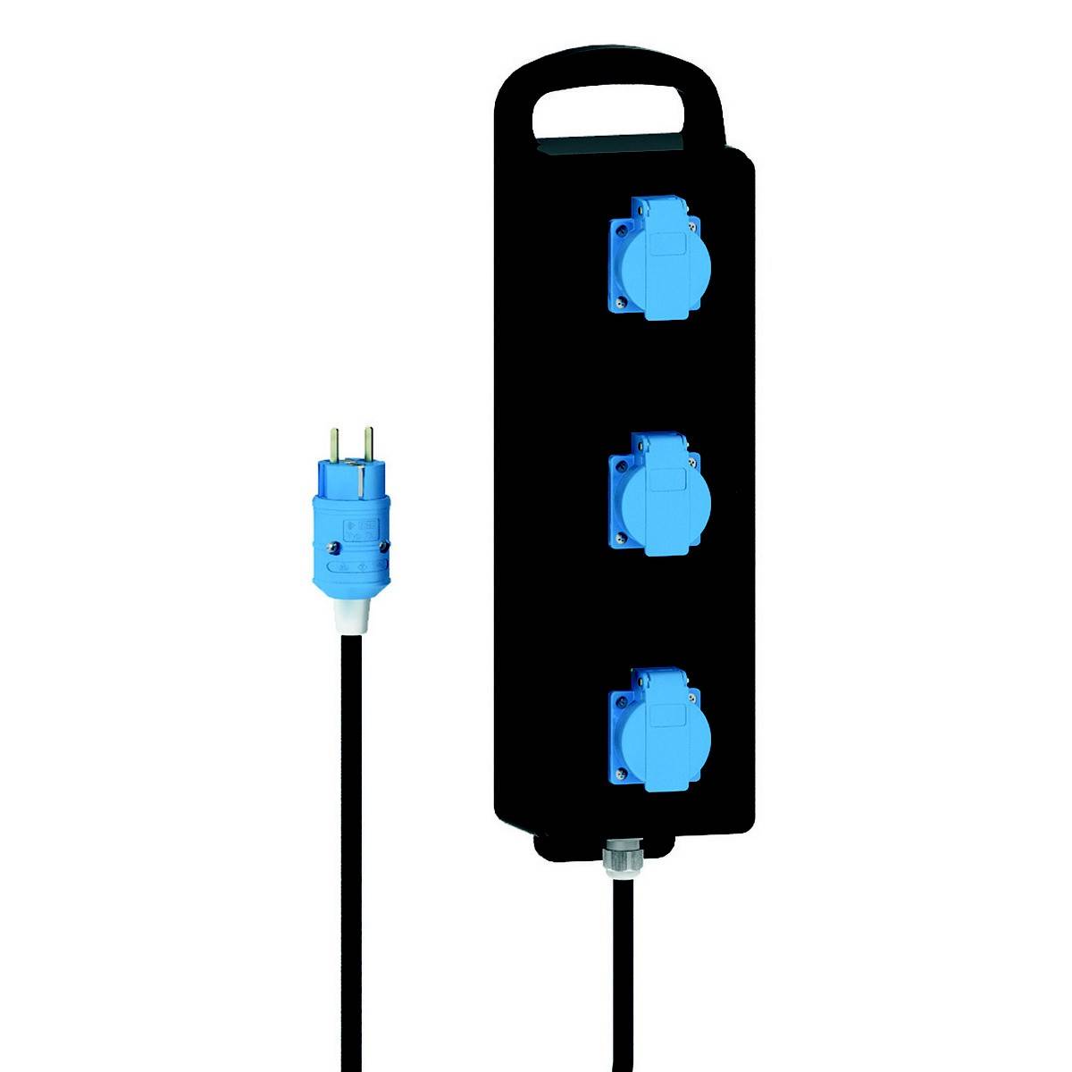 Bals Elektrotechnik 5350 Steckdosen-Verteiler Schwarz