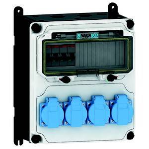 Bals Elektrotechnik 89034 Steckdosen-Verteiler Grau