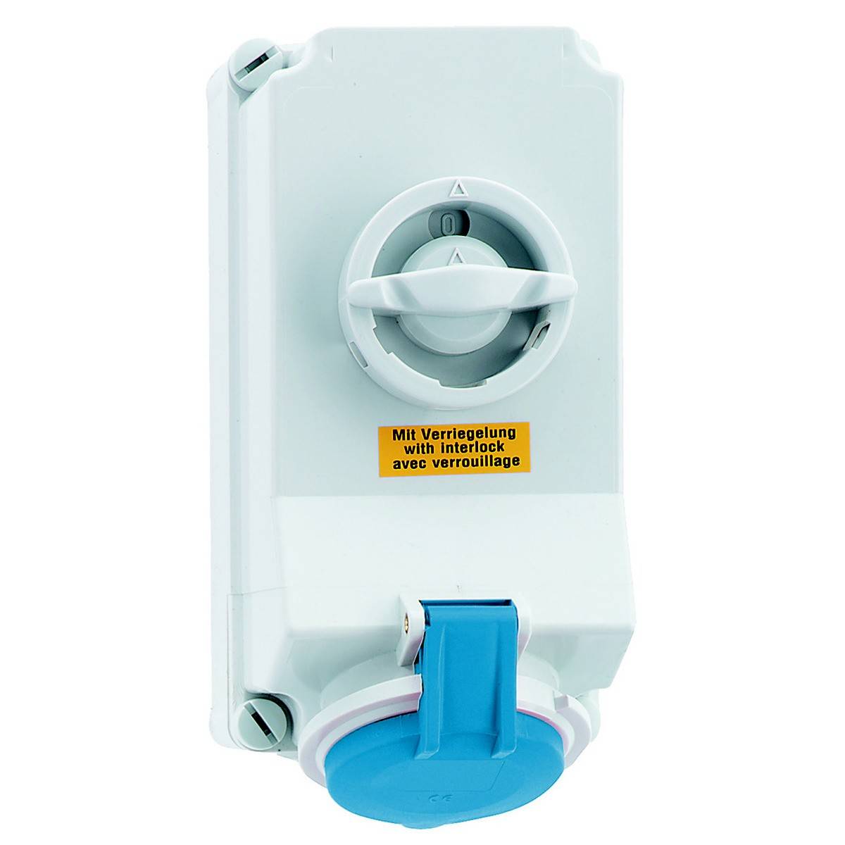 Bals Elektrotechnik 16058 16058 CEE Wandsteckdose 16.0A 4polig 230V 1St.