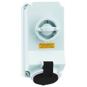 Bals Elektrotechnik 16064 16064 CEE Wandsteckdose 16.0A 4polig 500V 1St.