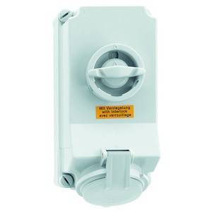 Bals Elektrotechnik 16450 16450 CEE Wandsteckdose 32.0A 3polig 250V 1St.