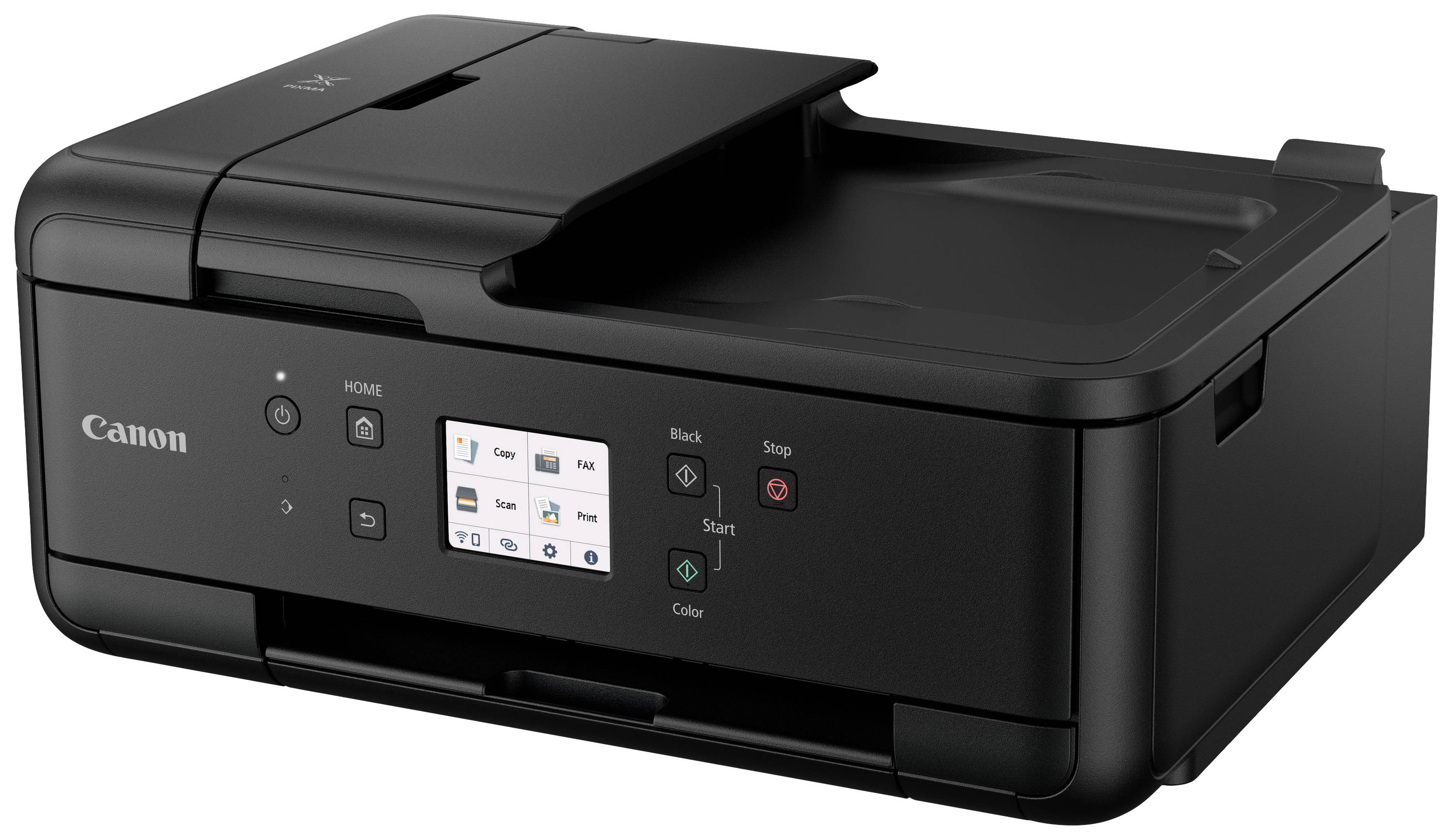 Canon PIXMA TR7650 Multifunktionsdrucker Tintenstrahl Farbe A4 Drucker, Scanner, Kopierer, Fax ADF, Duplex, WLAN