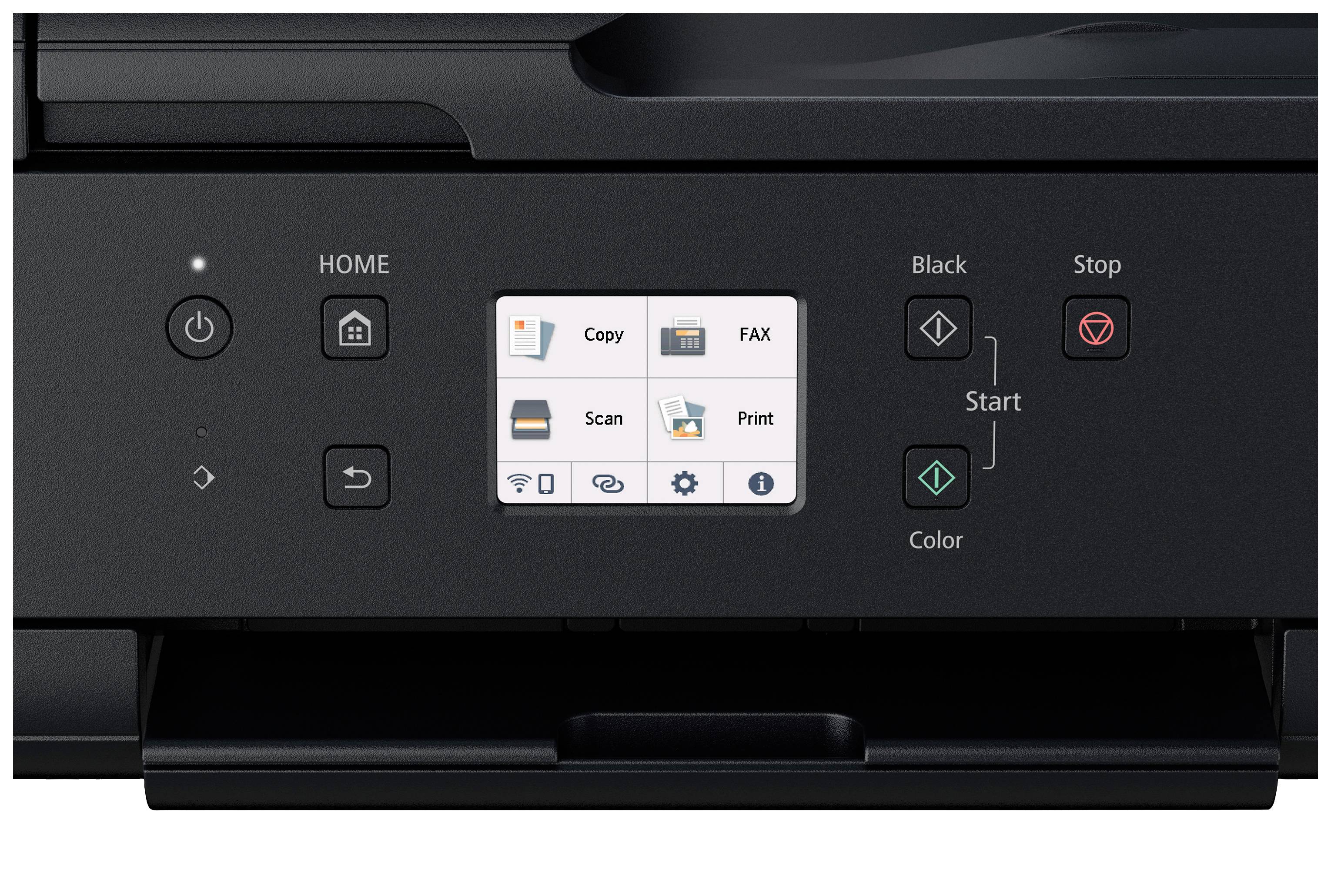 Canon PIXMA TR7650 Multifunktionsdrucker Tintenstrahl Farbe A4 Drucker, Scanner, Kopierer, Fax ADF, Duplex, WLAN