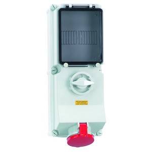 Bals Elektrotechnik 17164 17164 CEE Wandsteckdose 16.0A 4polig 400V 1St.