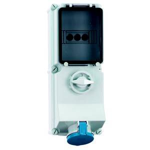 Bals Elektrotechnik 17027 17027 CEE Wandsteckdose 16.0A 4polig 230V 1St.