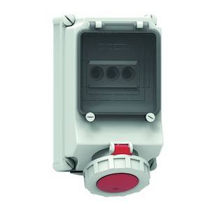 Bals Elektrotechnik 15083 15083 CEE Wandsteckdose 63.0A 4polig 400V 1St.