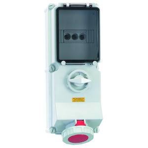 Bals Elektrotechnik 17002 17002 CEE Wandsteckdose 16.0A 5polig 400V 1St.