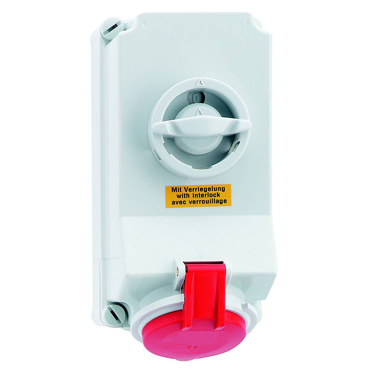 Bals Elektrotechnik 16378 16378 CEE Wandsteckdose 16.0A 7polig 400V 1St.