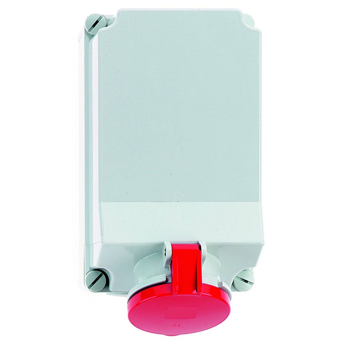 Bals Elektrotechnik 16871 16871 CEE Wandsteckdose 63.0A 4polig 400V 1St.