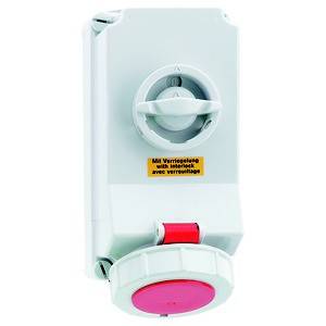 Bals Elektrotechnik 16380 16380 CEE Wandsteckdose 16.0A 7polig 400V 1St.