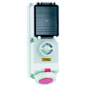 Bals Elektrotechnik 17182 17182 CEE Wandsteckdose 32.0A 5polig 400V 1St.