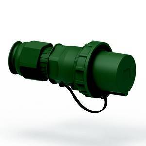 Bals Elektrotechnik 210265 210265 CEE Stecker 125.0A 4polig 400V 1St.