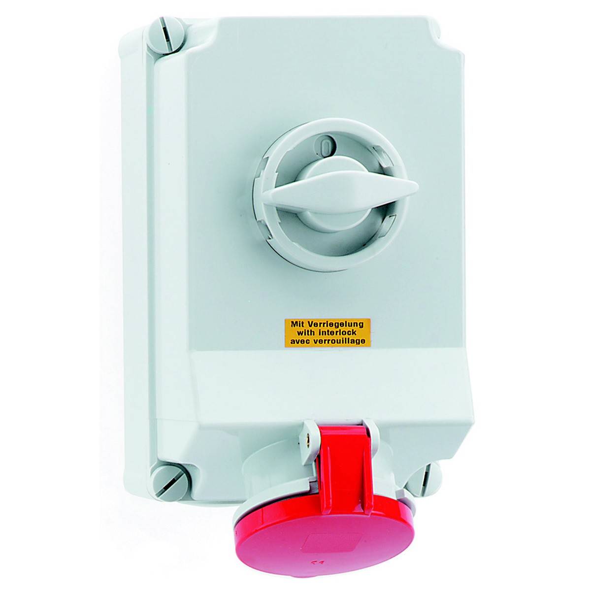 Bals Elektrotechnik 16605 16605 CEE Wandsteckdose 63.0A 4polig 400V 1St.