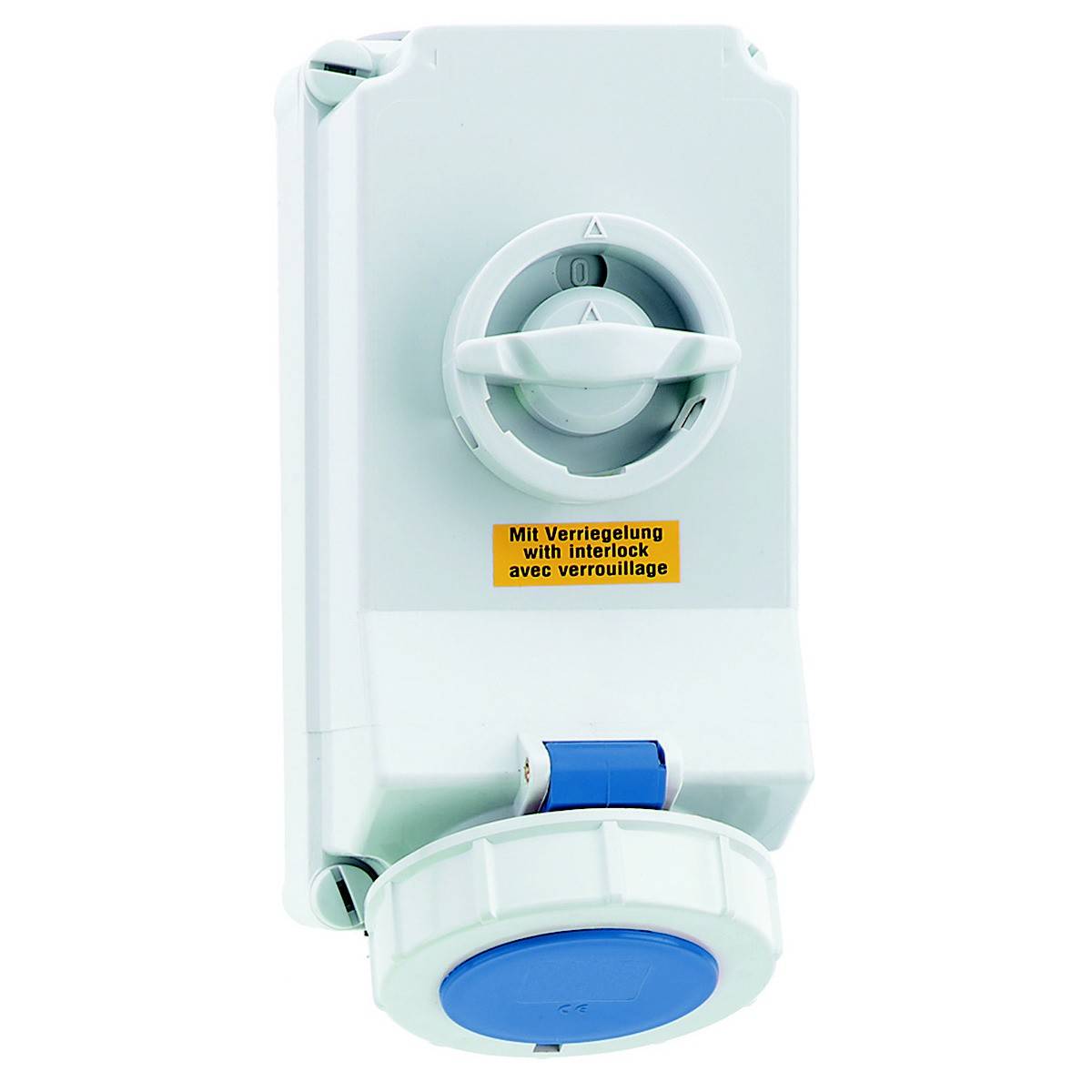 Bals Elektrotechnik 16447 16447 CEE Wandsteckdose 16.0A 7polig 230V 1St.