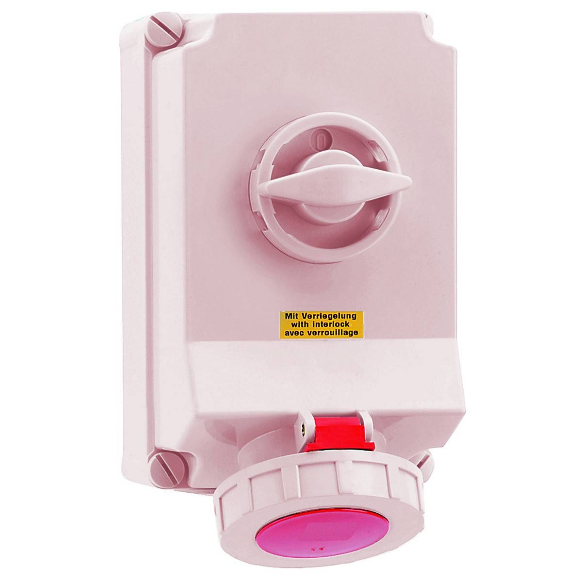 Bals Elektrotechnik 16886 16886 CEE Wandsteckdose 63.0A 5polig 400V 1St.