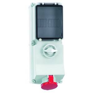 Bals Elektrotechnik 17060 17060 CEE Wandsteckdose 63.0A 5polig 400V 1St.