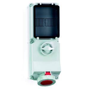 Bals Elektrotechnik 17065 17065 CEE Wandsteckdose 63.0A 4polig 400V 1St.