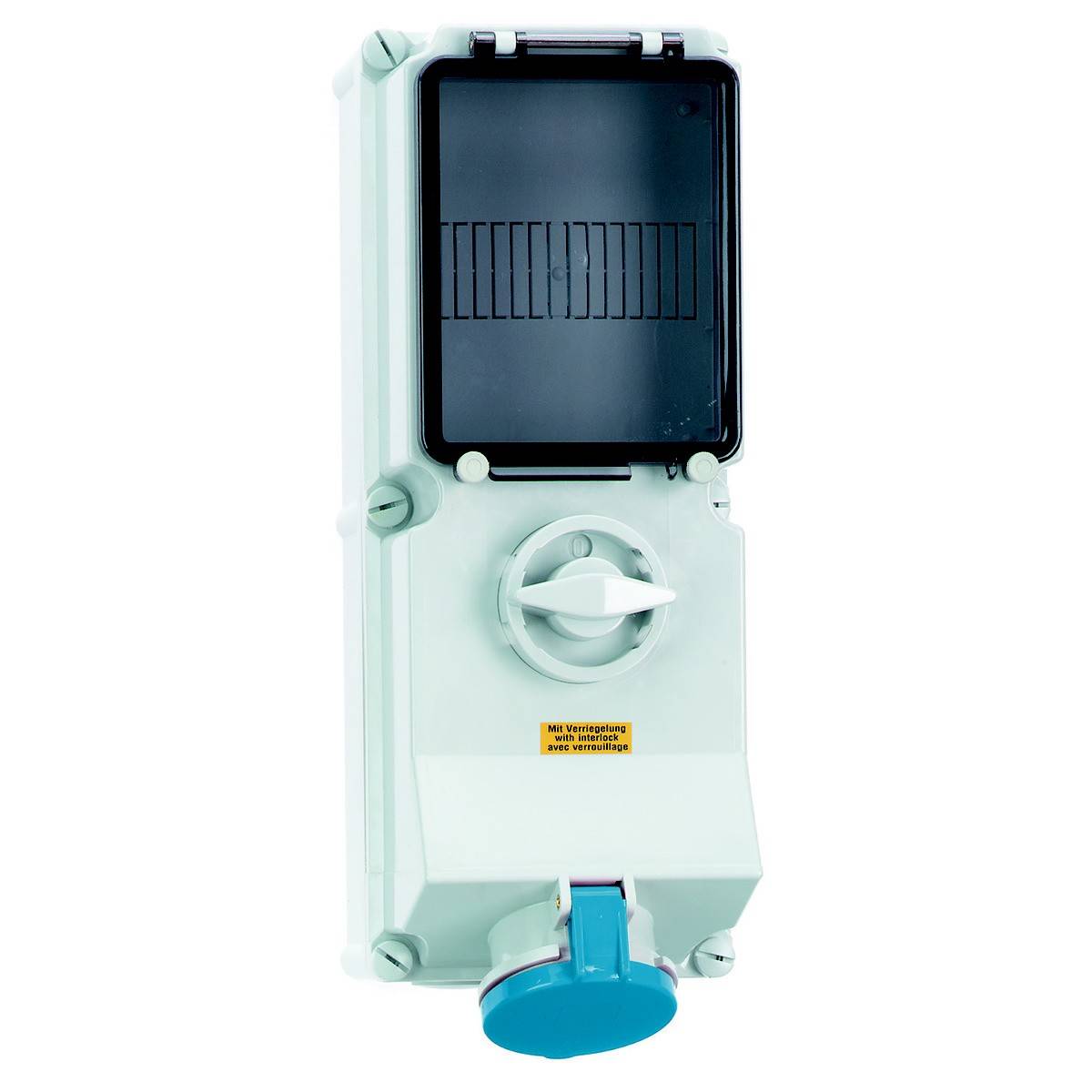 Bals Elektrotechnik 17521 17521 CEE Wandsteckdose 63.0A 4polig 230V 1St.