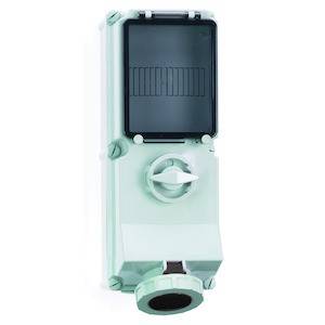 Bals Elektrotechnik 17342 17342 CEE Wandsteckdose 63.0A 4polig 500V 1St.