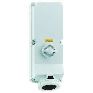 Bals Elektrotechnik 16831 16831 CEE Wandsteckdose 125.0A 4polig 500V 1St.