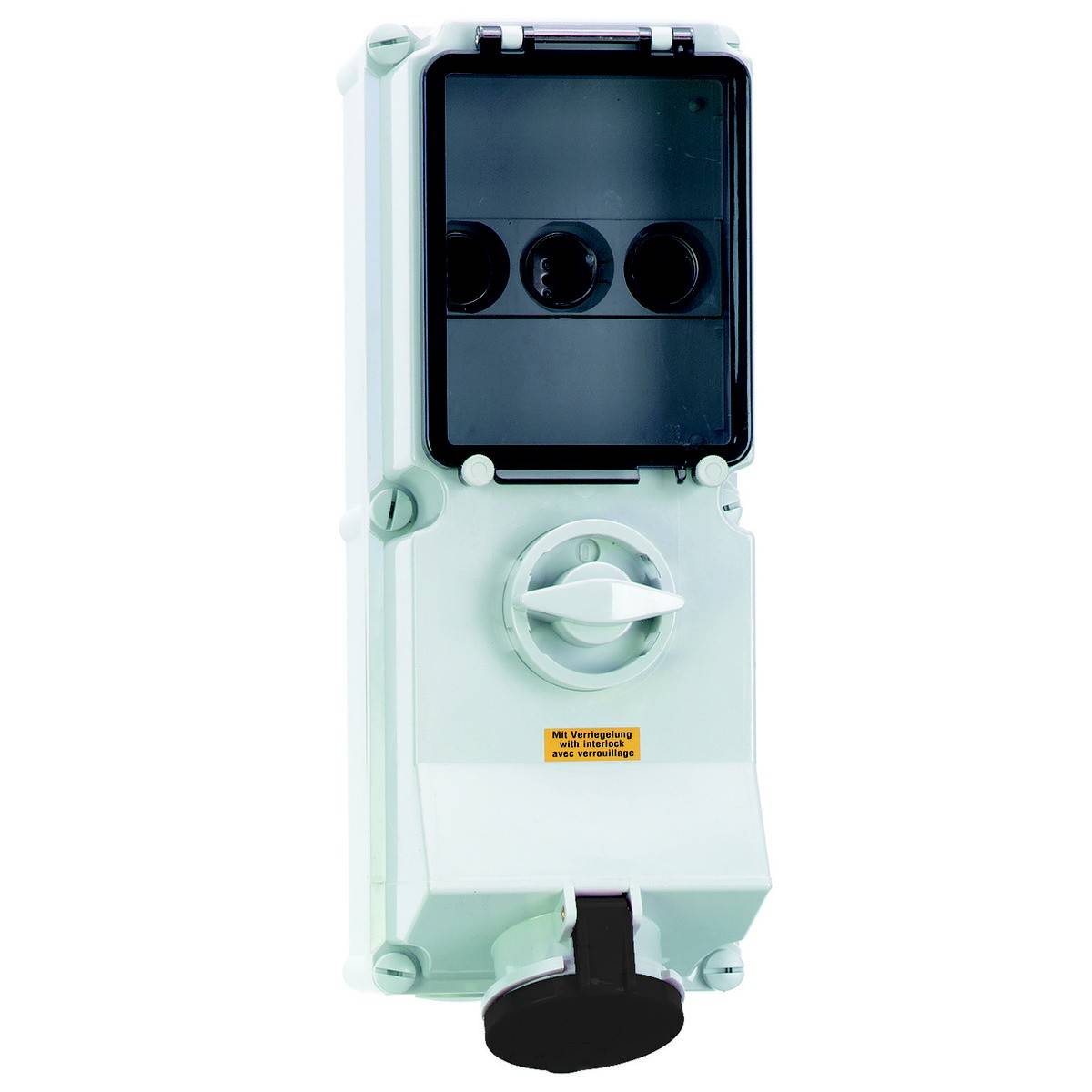 Bals Elektrotechnik 17530 17530 CEE Wandsteckdose 63.0A 4polig 500V 1St.