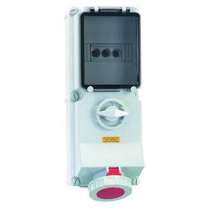 Bals Elektrotechnik 17544 17544 CEE Wandsteckdose 63.0A 5polig 400V 1St.