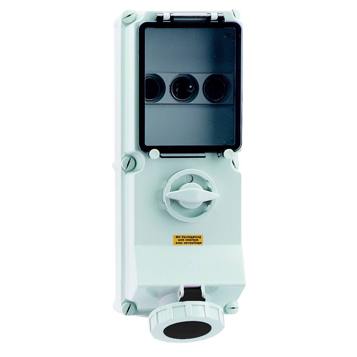 Bals Elektrotechnik 17547 17547 CEE Wandsteckdose 63.0A 4polig 500V 1St.