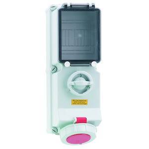 Bals Elektrotechnik 17541 17541 CEE Wandsteckdose 63.0A 5polig 400V 1St.