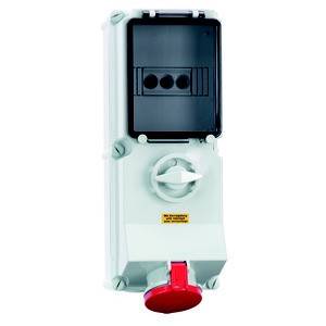 Bals Elektrotechnik 17527 17527 CEE Wandsteckdose 63.0A 5polig 400V 1St.