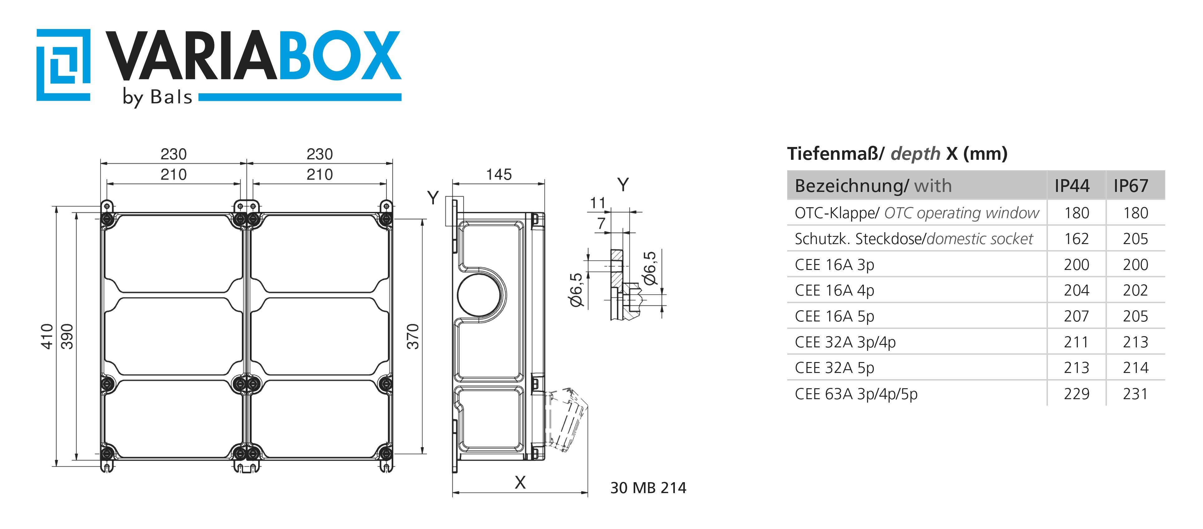 Bals Elektrotechnik CEE Stromverteiler 89129 89129