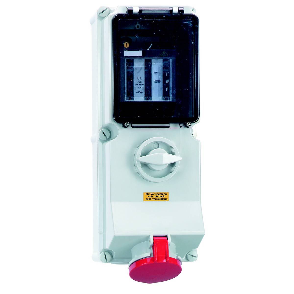 Bals Elektrotechnik 17556 17556 CEE Wandsteckdose 63.0A 4polig 400V 1St.