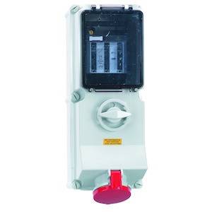 Bals Elektrotechnik 17556 17556 CEE Wandsteckdose 63.0A 4polig 400V 1St.