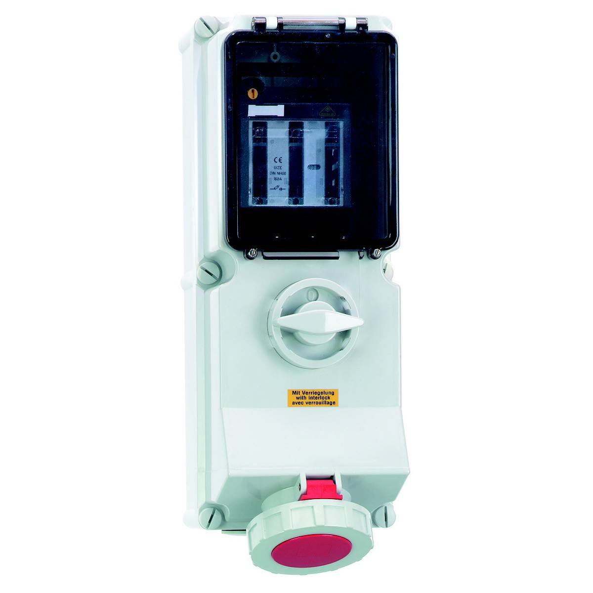 Bals Elektrotechnik 17562 17562 CEE Wandsteckdose 63.0A 5polig 400V 1St.